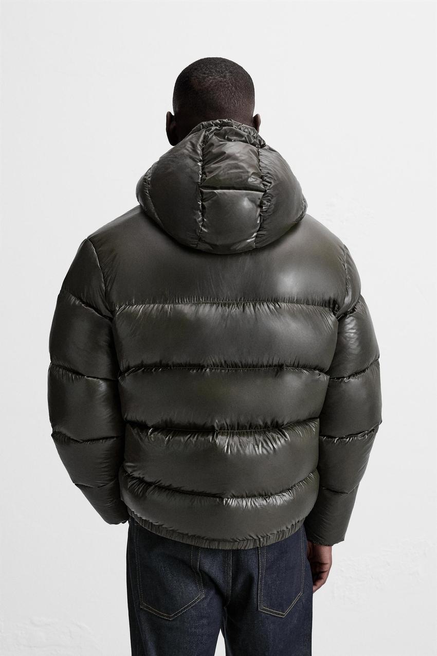 Wattierte Herren Winter Steppjacke im Oversized Fit