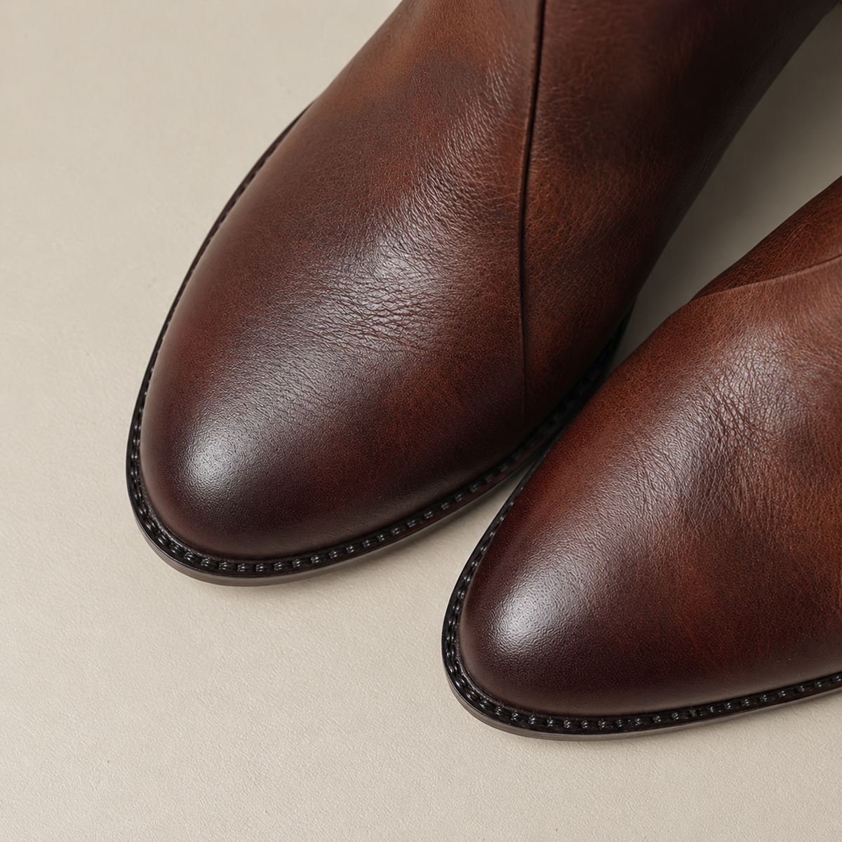 Elegante Stiefeletten mit Niedrigem Absatz und Bequemer Passform