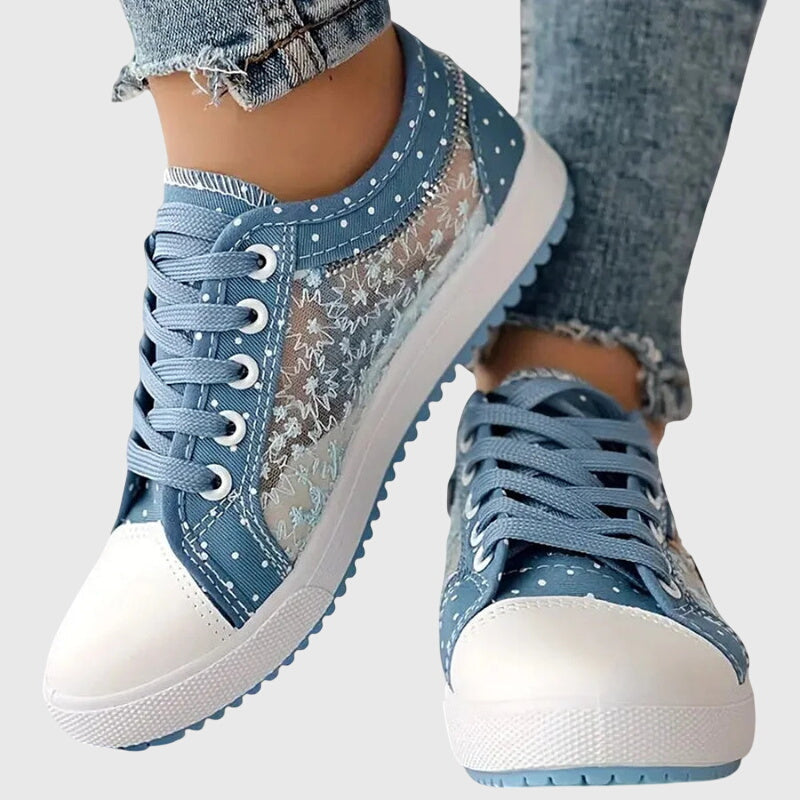 Damen Orthopädische Sneaker mit weitem Zehenbereich