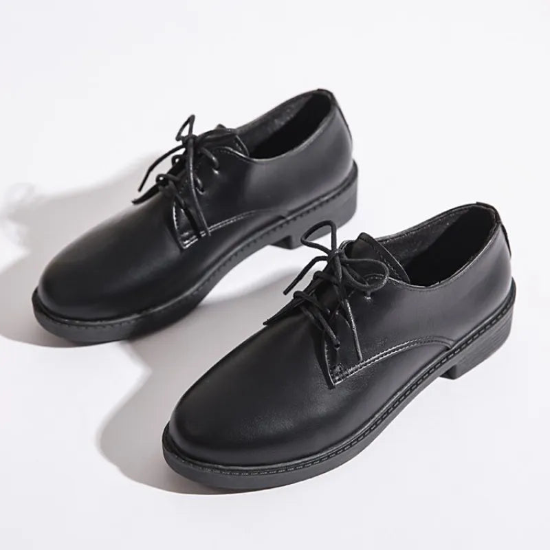 Retro Schnürschuhe Für Damen Im Oxford Design