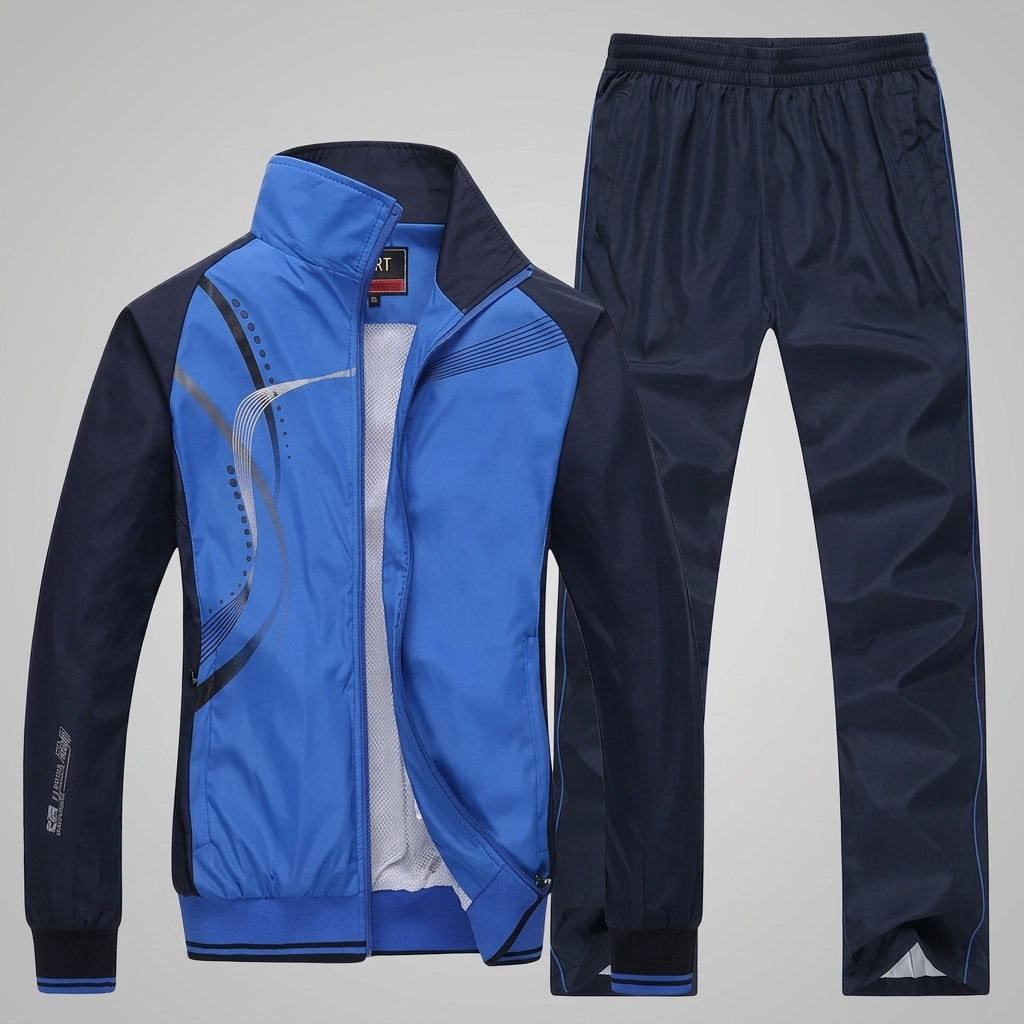 Sportlicher Trainingsanzug mit schmaler Passform