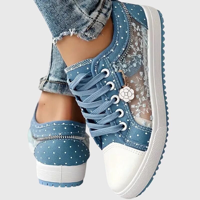 Damen Orthopädische Sneaker mit weitem Zehenbereich