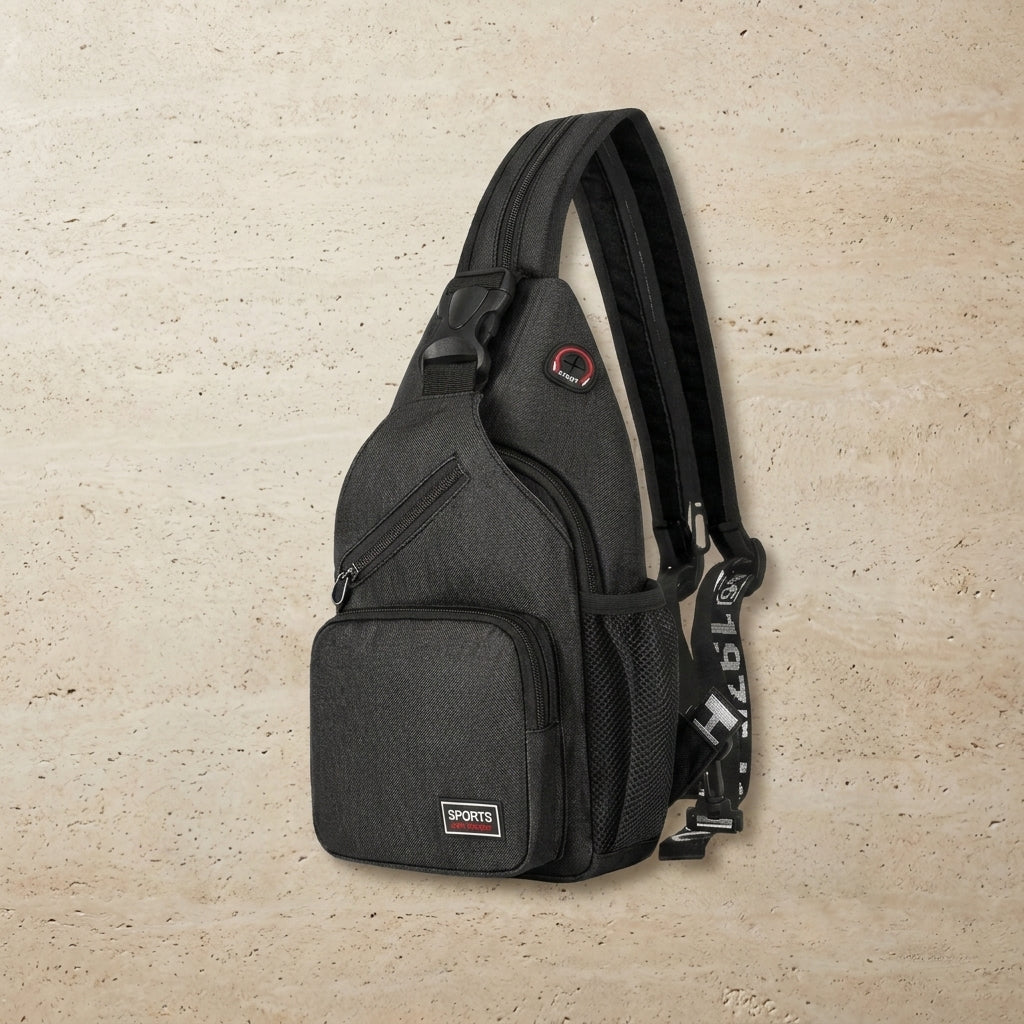 Leichte Crossbody Umhängetasche mit 5 Liter Volumen