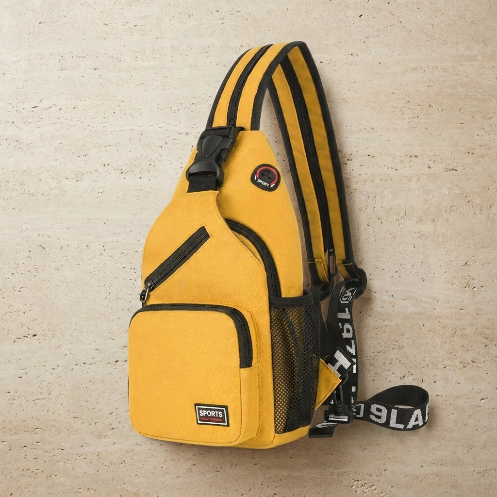 Leichte Crossbody Umhängetasche mit 5 Liter Volumen