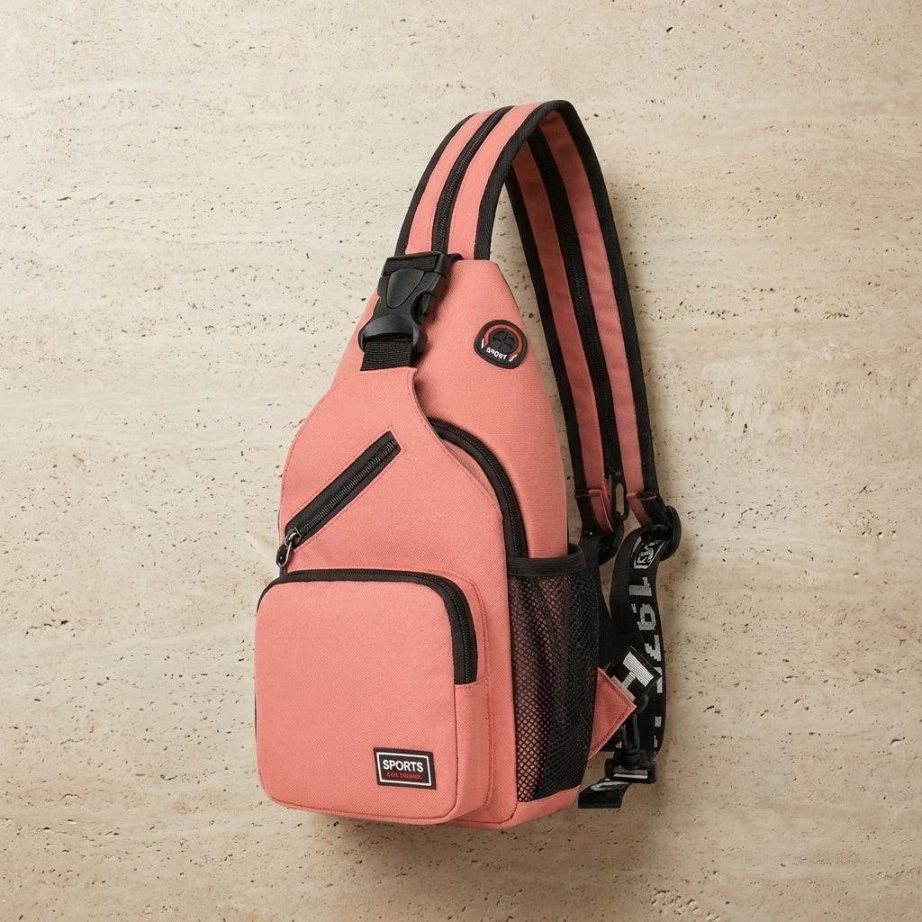Leichte Crossbody Umhängetasche mit 5 Liter Volumen