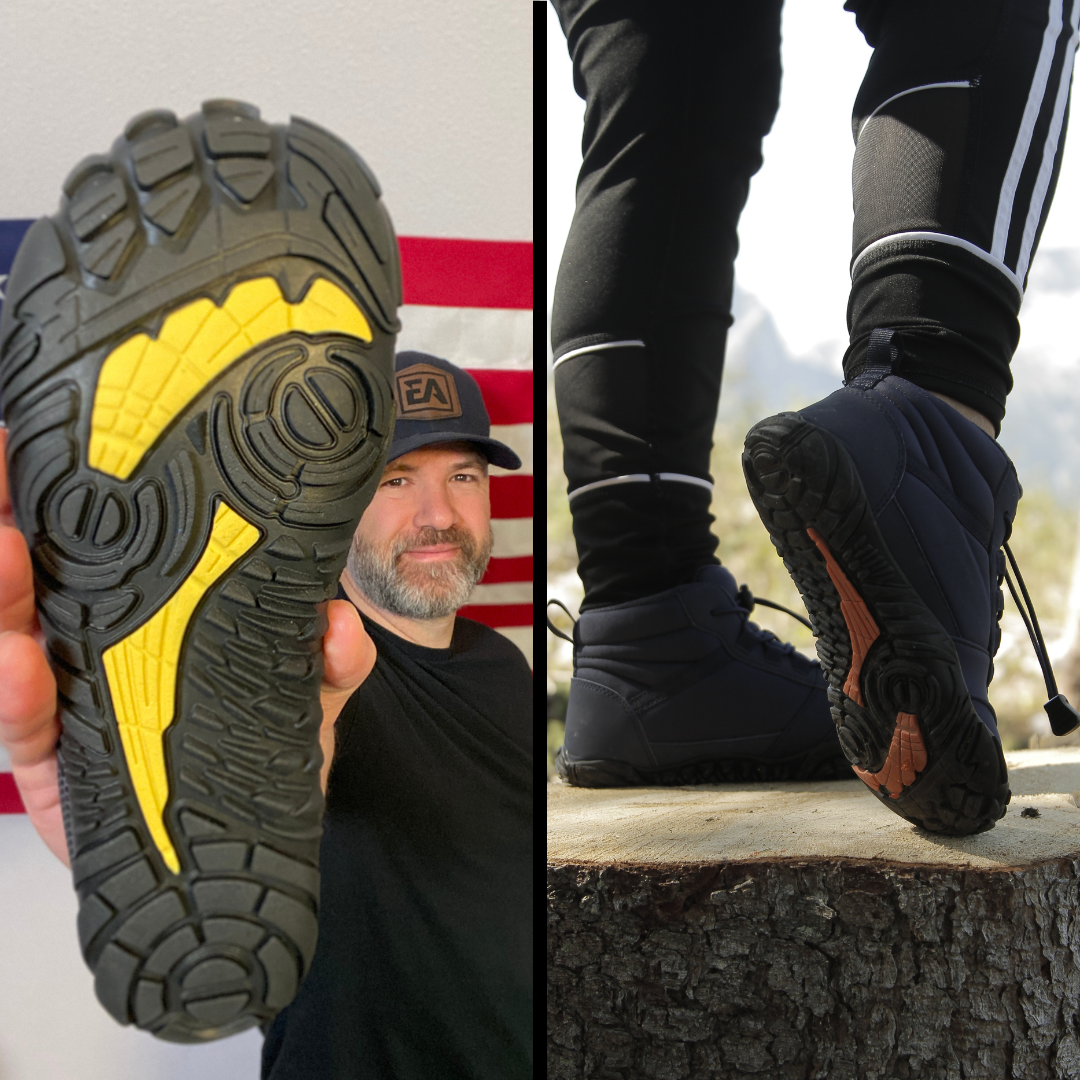 Flexible Barfussschuhe für Damen mit breiter Zehenbox