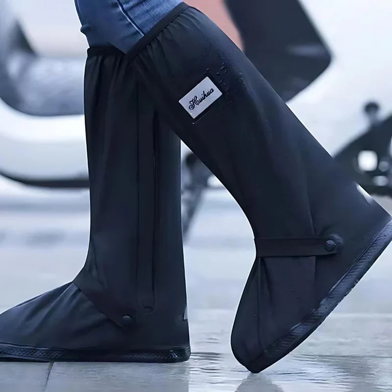 Faltbare Wasserdichte Überschuhe mit Reißverschluss