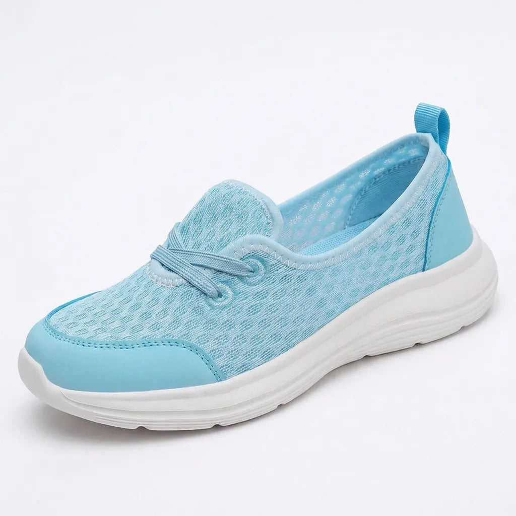 Orthopädische Damen Walkingschuhe mit gepolsterter Innensohle