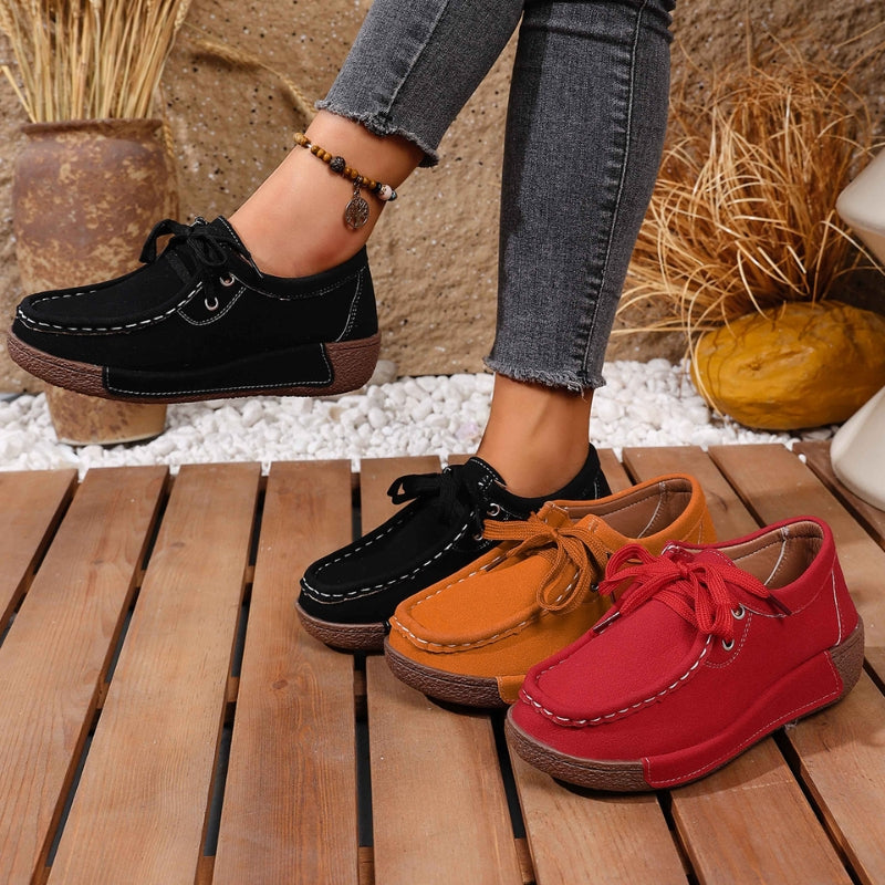 Orthopädische Damen Slip-On Komfortschuhe