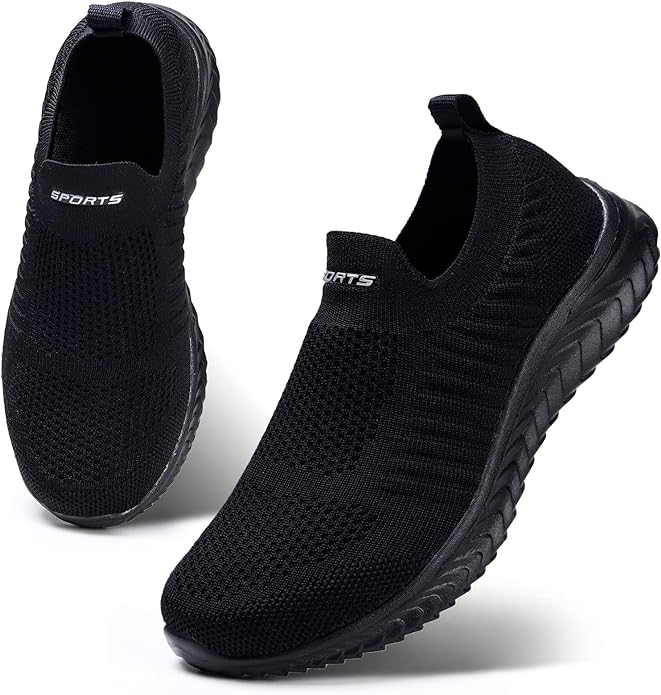 Leichte Damen Slip-On Sneaker Mit Gedämpfter Sohle