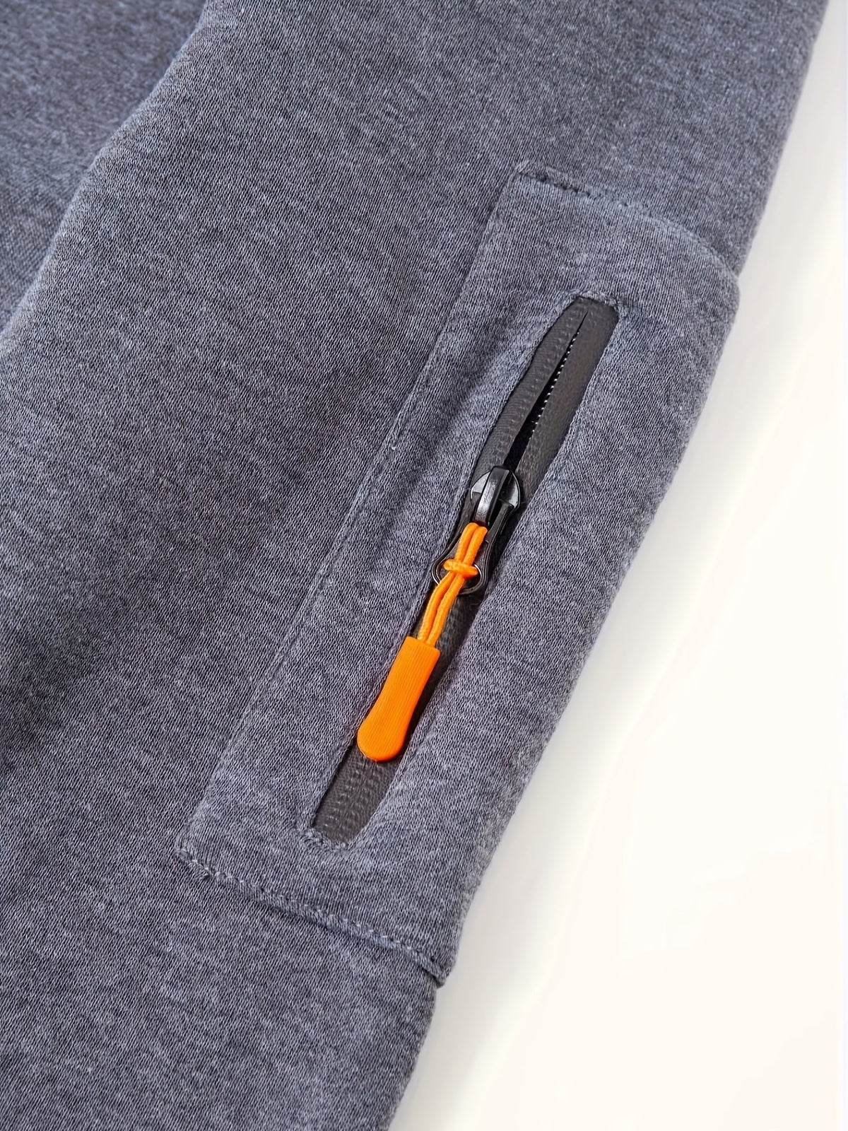 Herren Kapuzenjacke Mit Durchgehendem Reißverschluss