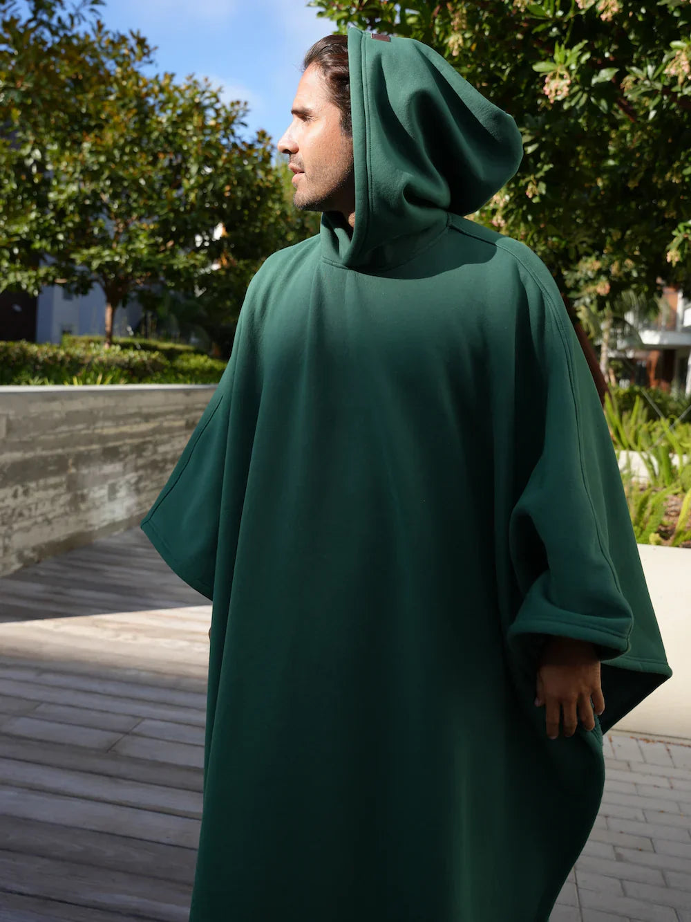 Sweat à capuche oversize douillet avec doublure douce