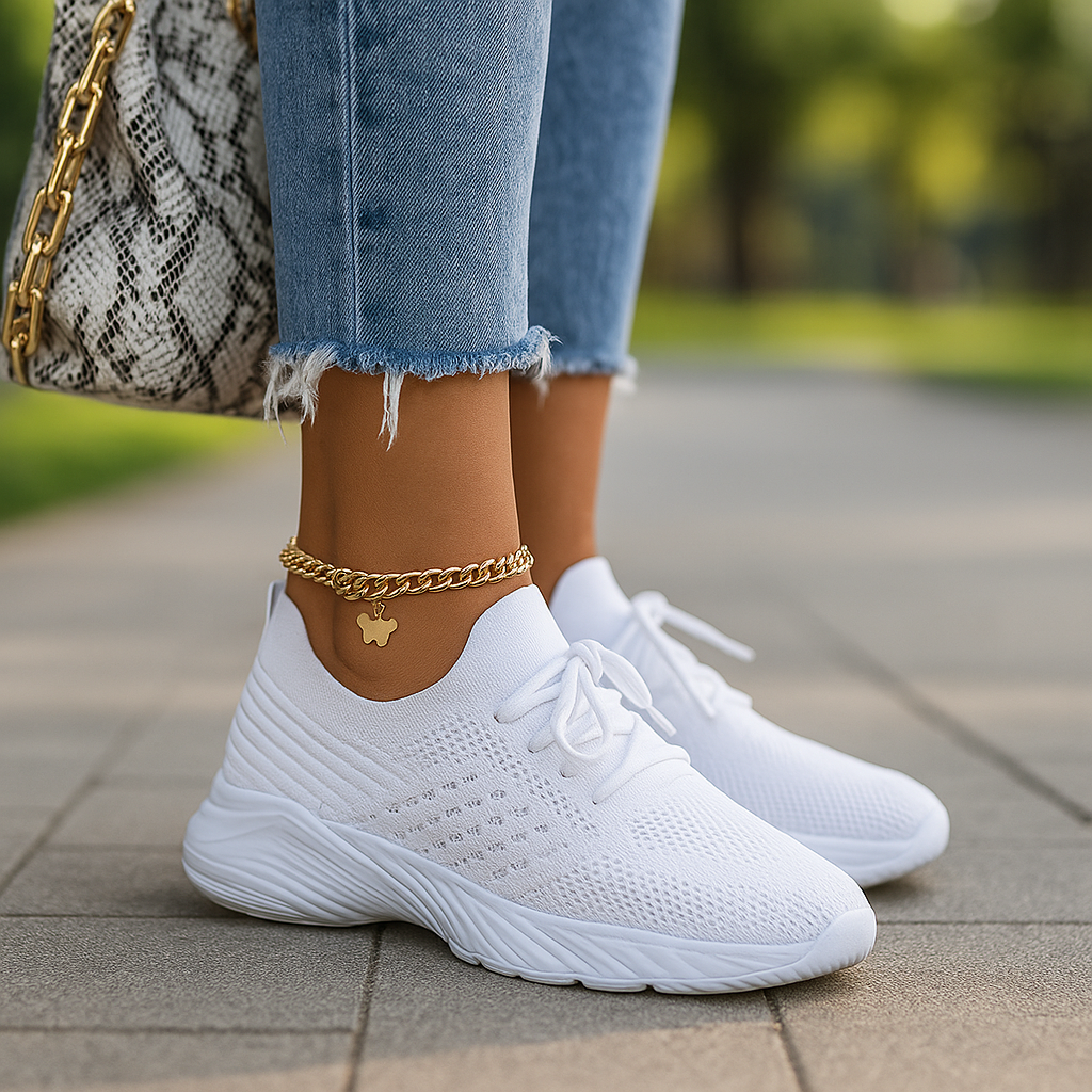 Orthopädische Komfort-Sneaker mit Dämpfung für Damen