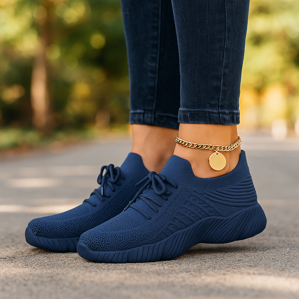 Orthopädische Komfort-Sneaker mit Dämpfung für Damen