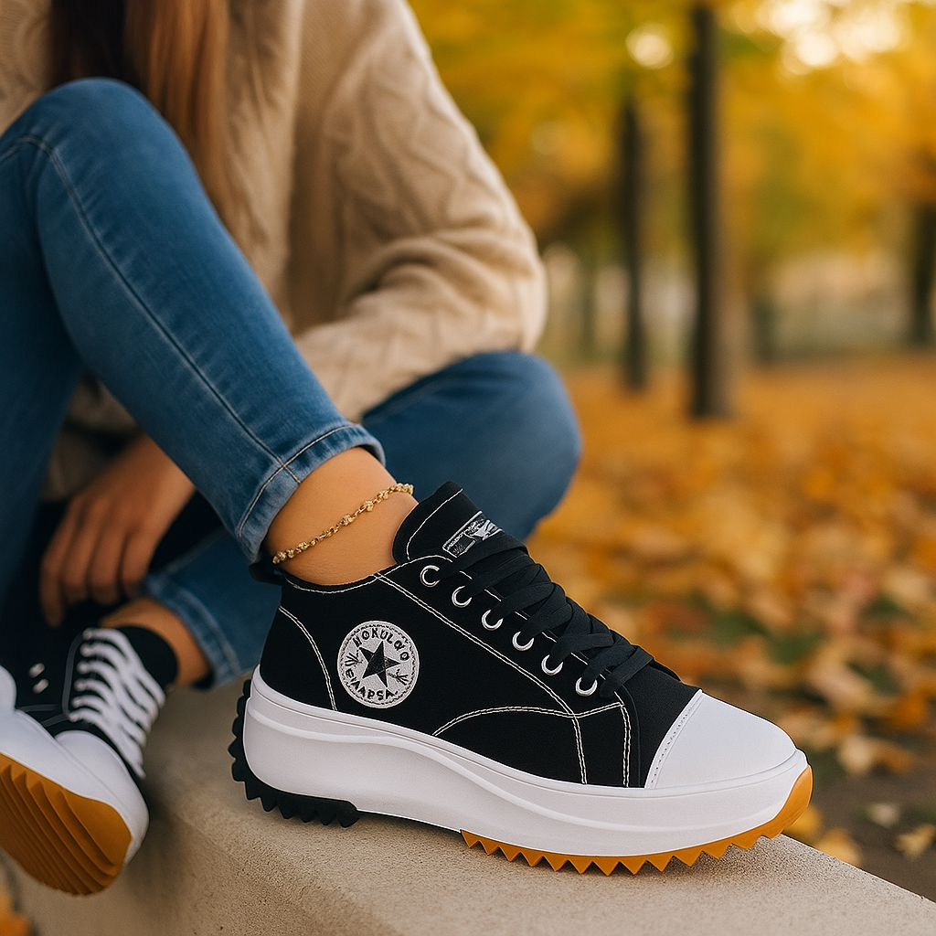 Orthopädische Damen Sneaker mit Dämpfung und Atmungsaktivität