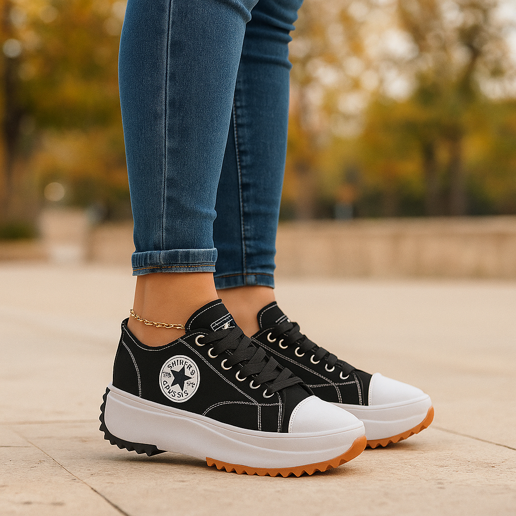 Orthopädische Damen Sneaker mit Dämpfung und Atmungsaktivität