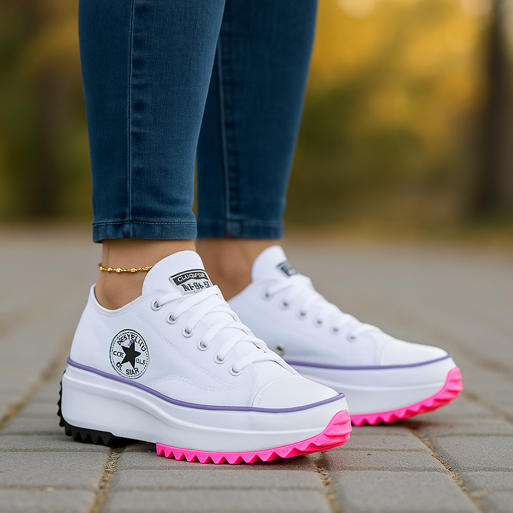 Orthopädische Damen Sneaker mit Dämpfung und Atmungsaktivität