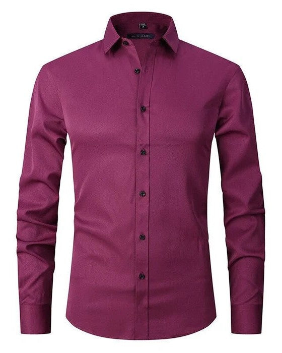 Schnelltrocknendes Herren Businesshemd mit Slim Fit