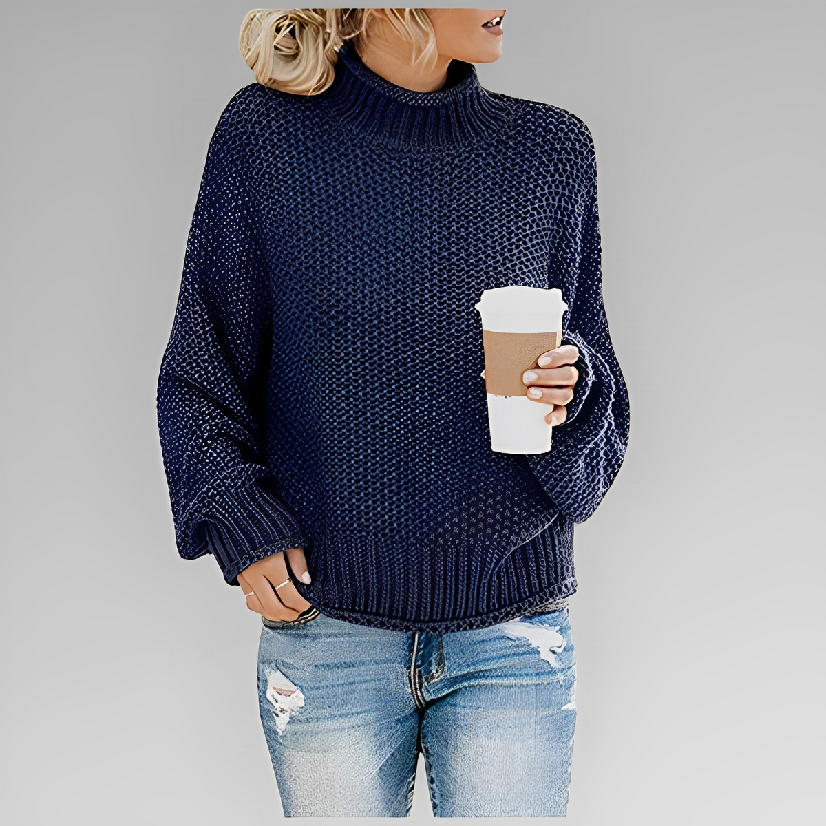 Gemütlicher Damen Winterpullover In Neun Designs
