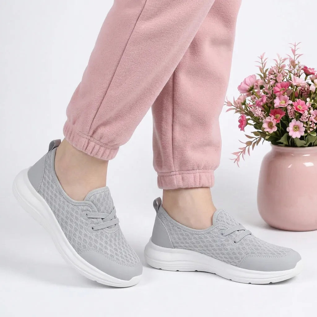 Orthopädische Damen Walkingschuhe mit gepolsterter Innensohle