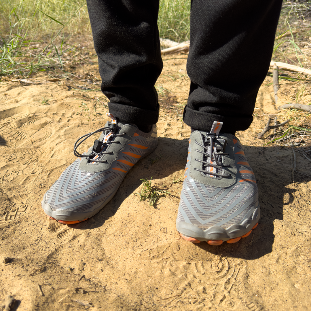 Leichte Atmungsaktive Barfussschuhe mit Weiter Zehenbox