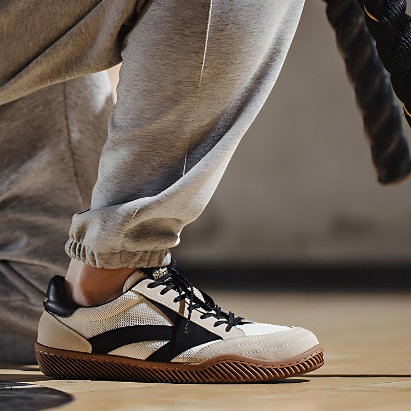 Herren Retro Sneaker aus Wildleder mit Dämpfung