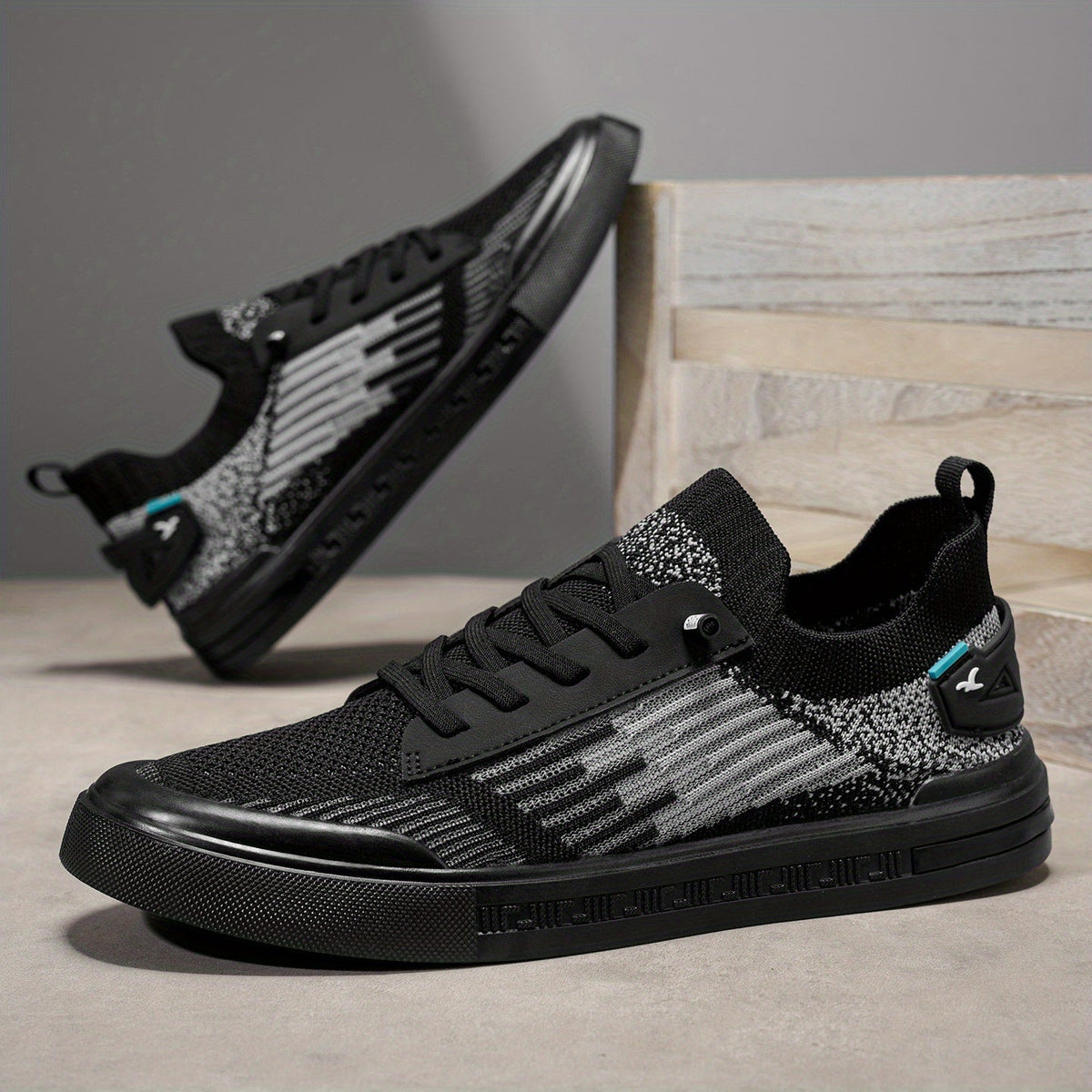 Leichte Strick-Sneaker im Streetwear-Stil