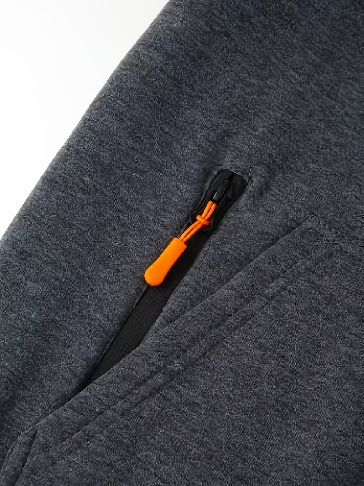Herren Kapuzenjacke Mit Durchgehendem Reißverschluss