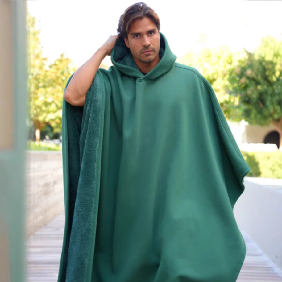 Sweat à capuche oversize douillet avec doublure douce