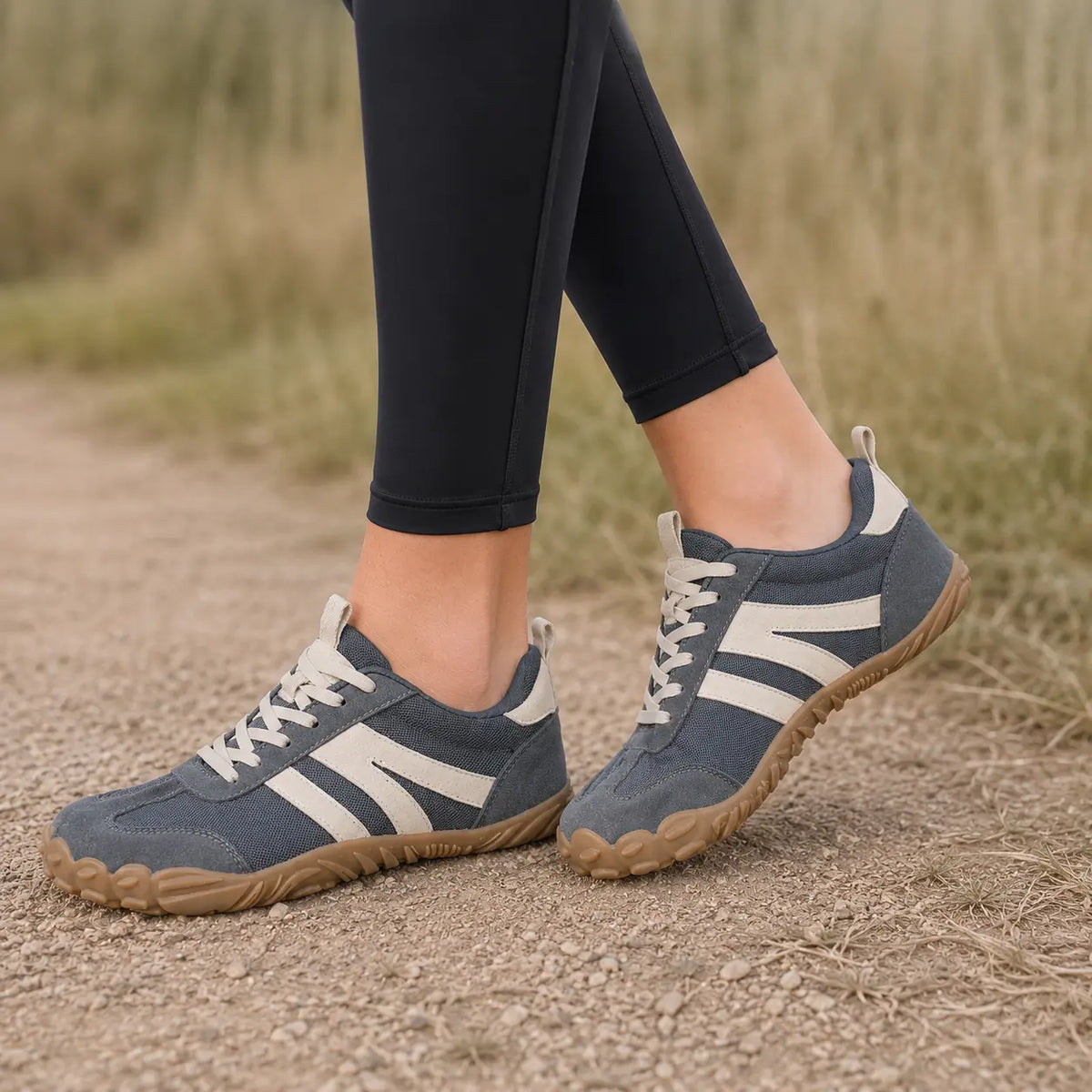 Leichte Barfuß Wanderschuhe mit weiter Passform