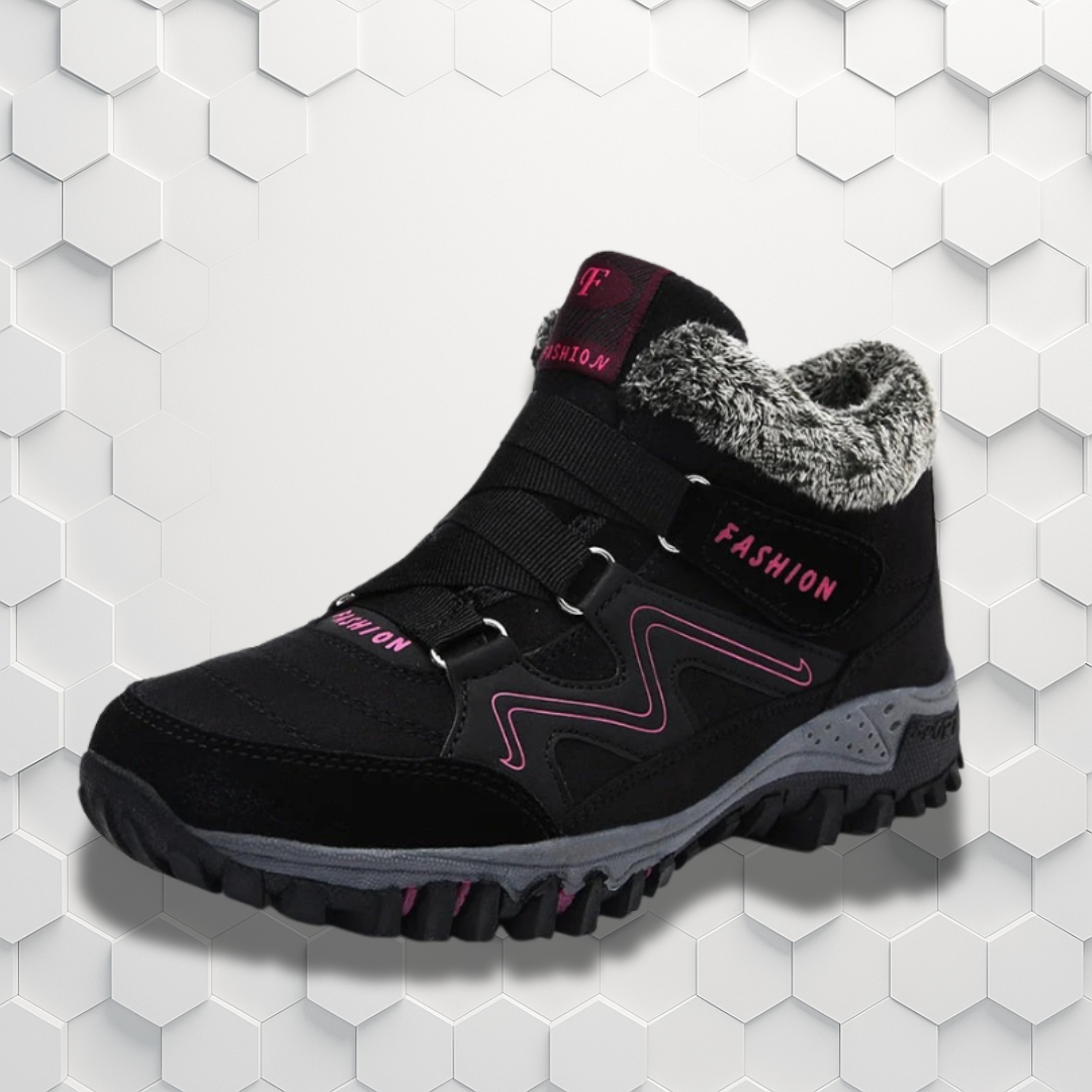 Sportliche Orthopädische Damen Winterschuhe mit Warmfutter