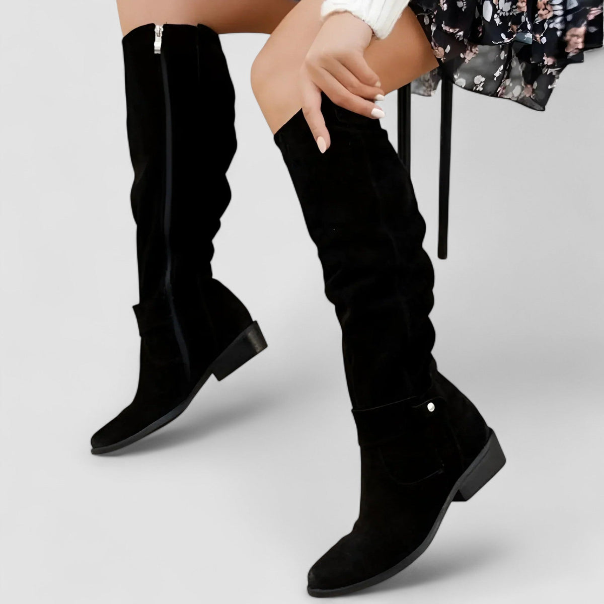 Orthopädische Stiefeletten Mit Gepolsterter Innensohle