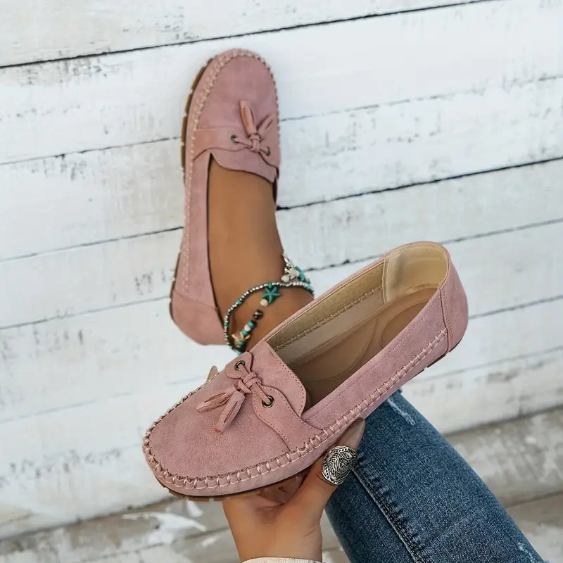Orthopädische Damen Loafer mit Fußgewölbestütze