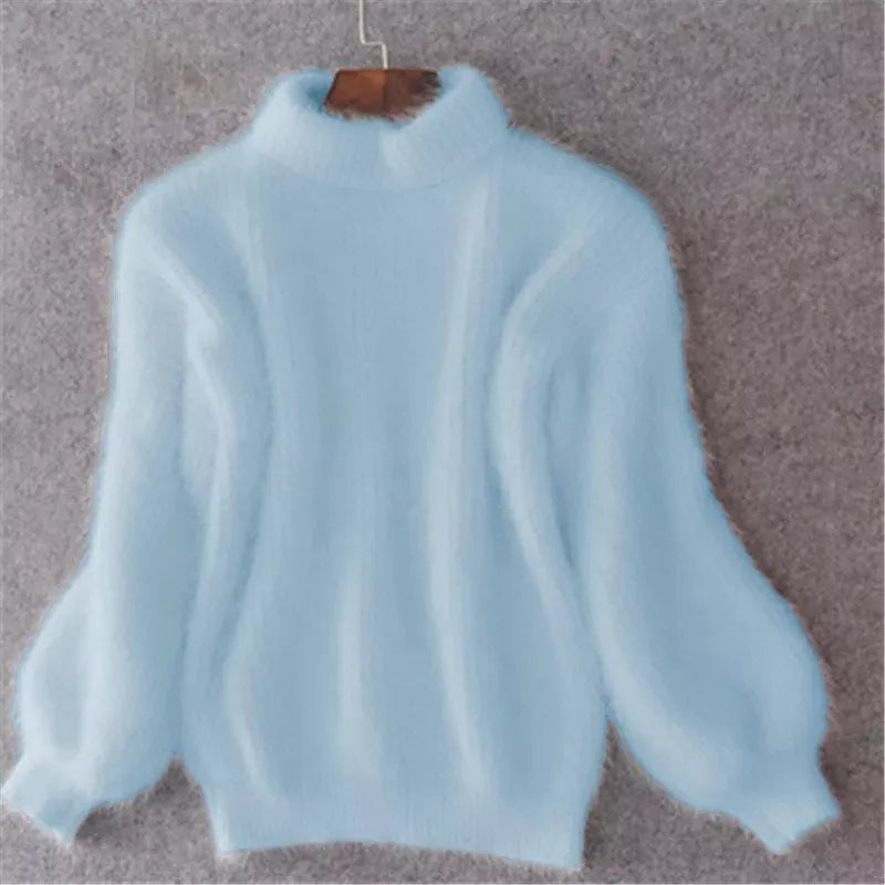 Locker Gestrickter Damen Pullover Im Vintage Look