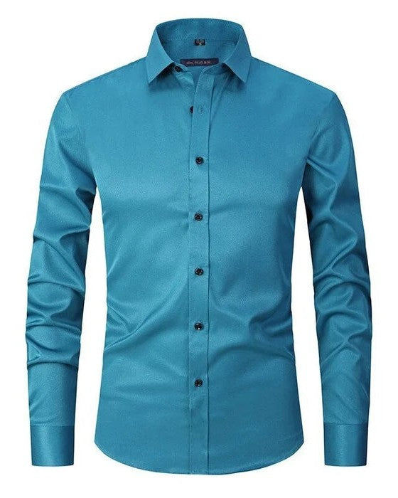 Schnelltrocknendes Herren Businesshemd mit Slim Fit
