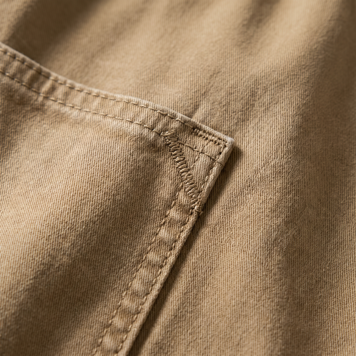 Lockere Cargohose im Vintage-Look mit Geradem Bein