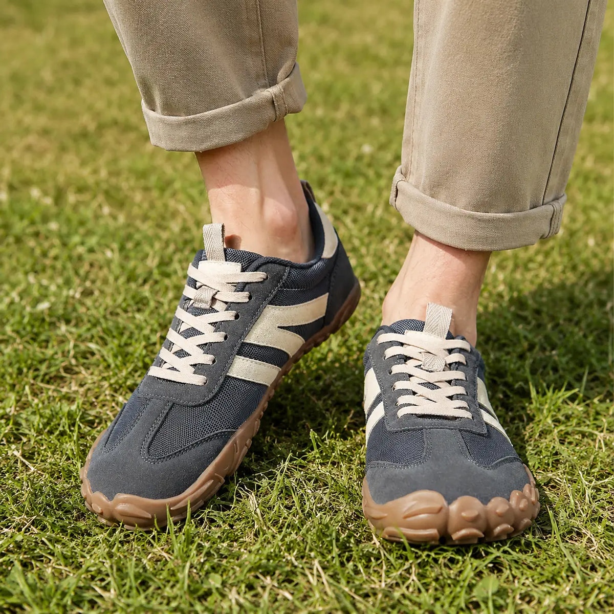 Leichte Barfuß Wanderschuhe mit weiter Passform