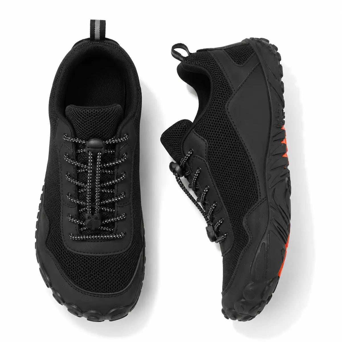 Rutschfeste Barfuß Wanderschuhe mit breiter Zehenbox