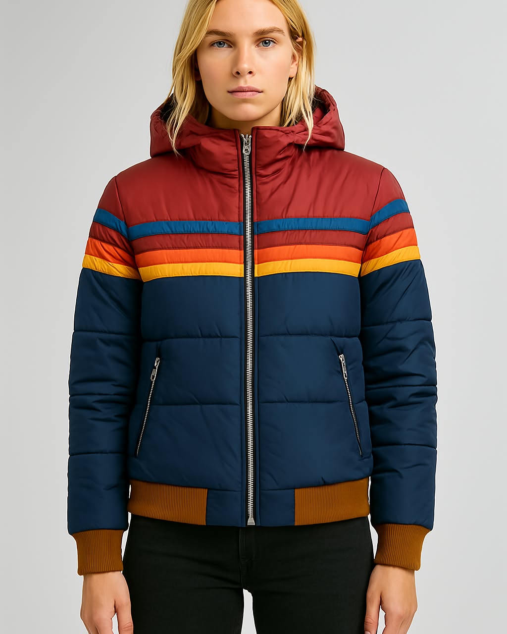 Damen Leichter Wasserdichter Regenmantel