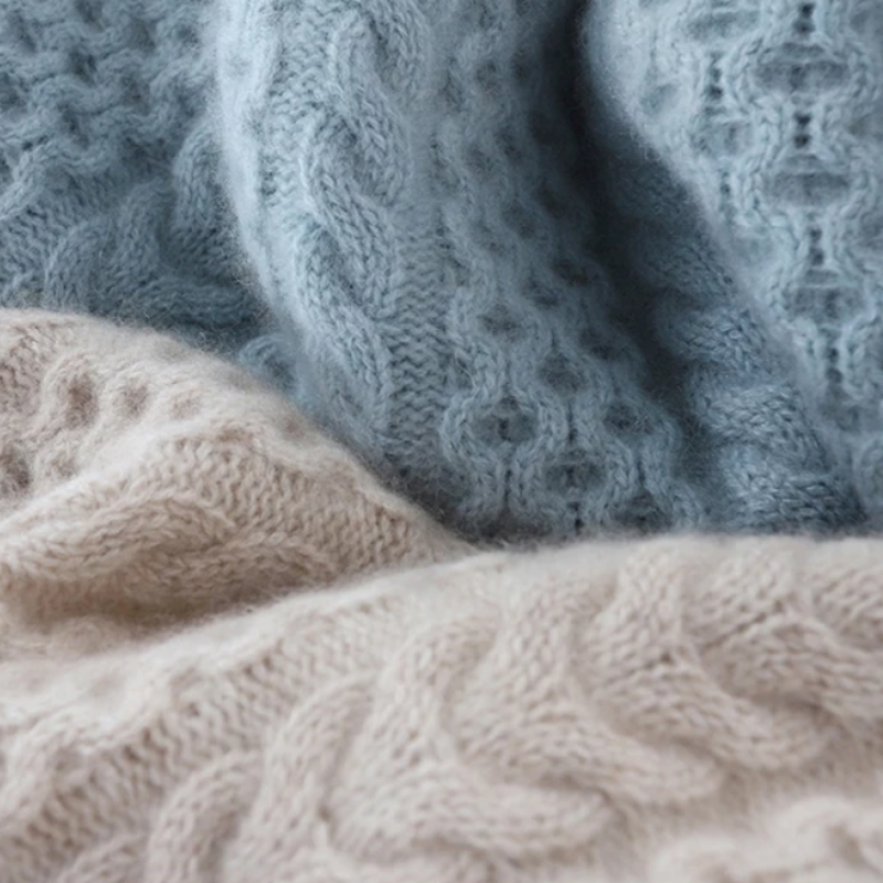 Karierter Damen Rollkragenpullover Tailliert