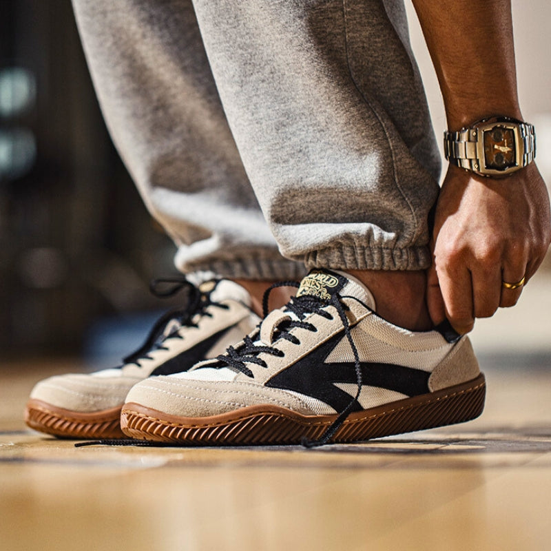Herren Retro Sneaker aus Wildleder mit Dämpfung