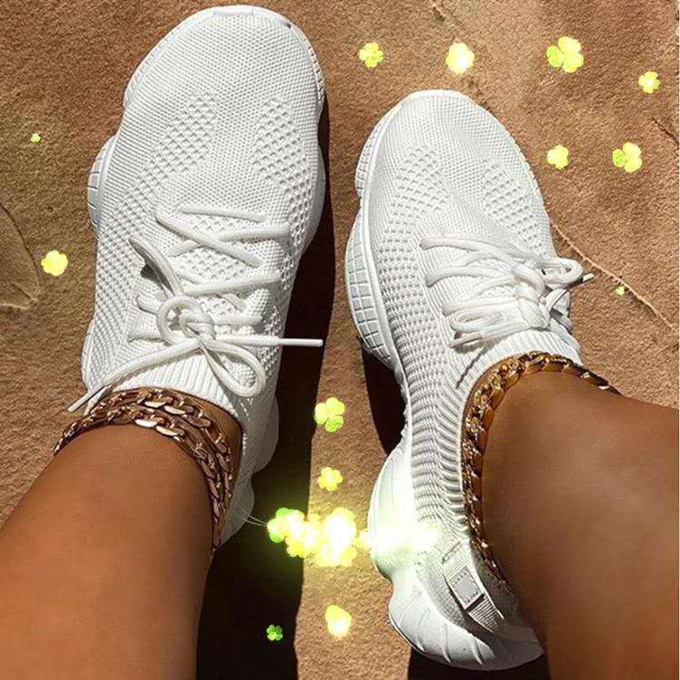 Leichte Damen Mesh Laufschuhe