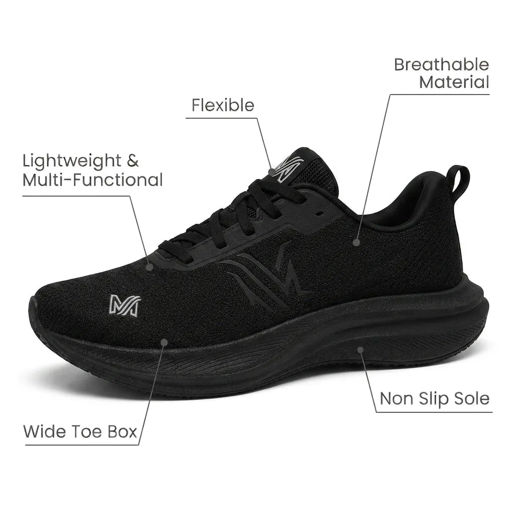 Orthopädische Herren Sneaker aus Stretch Strick zum Reinschlüpfen