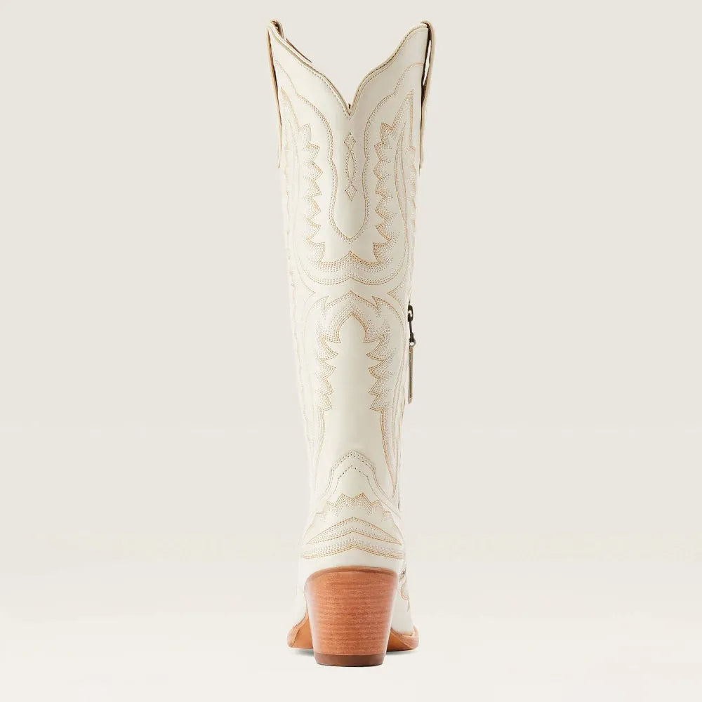 Bottes de cow-boy western pour femmes avec broderie et talon bloc