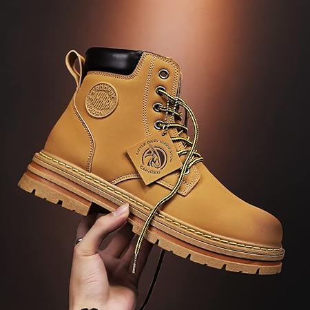 Wasserabweisende Herren Winterstiefel Mit Griffiger Sohle