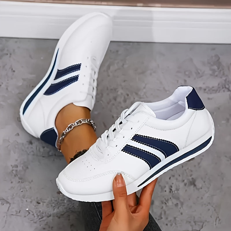 Damen Orthopädische Schnürsneaker mit Dreifach-Fussgewölbestütze