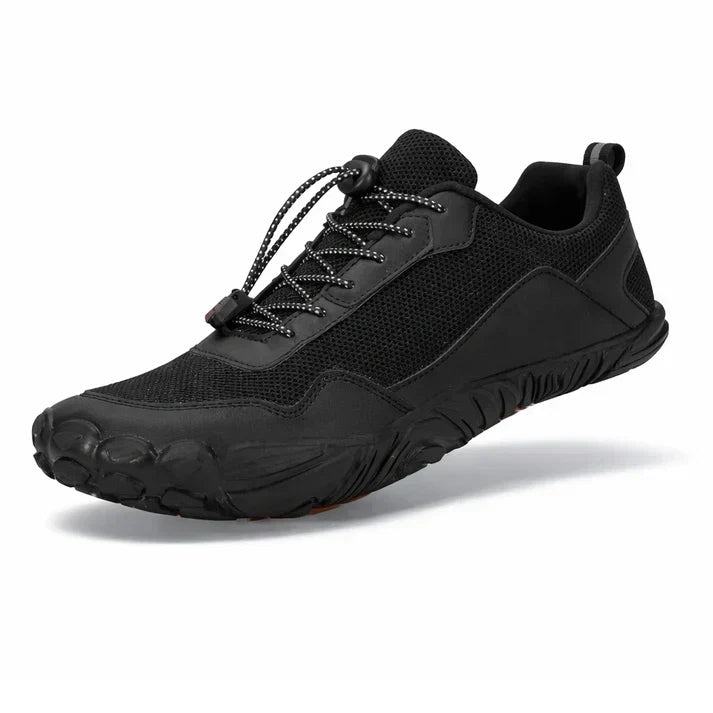 Rutschfeste Barfuß Wanderschuhe mit breiter Zehenbox