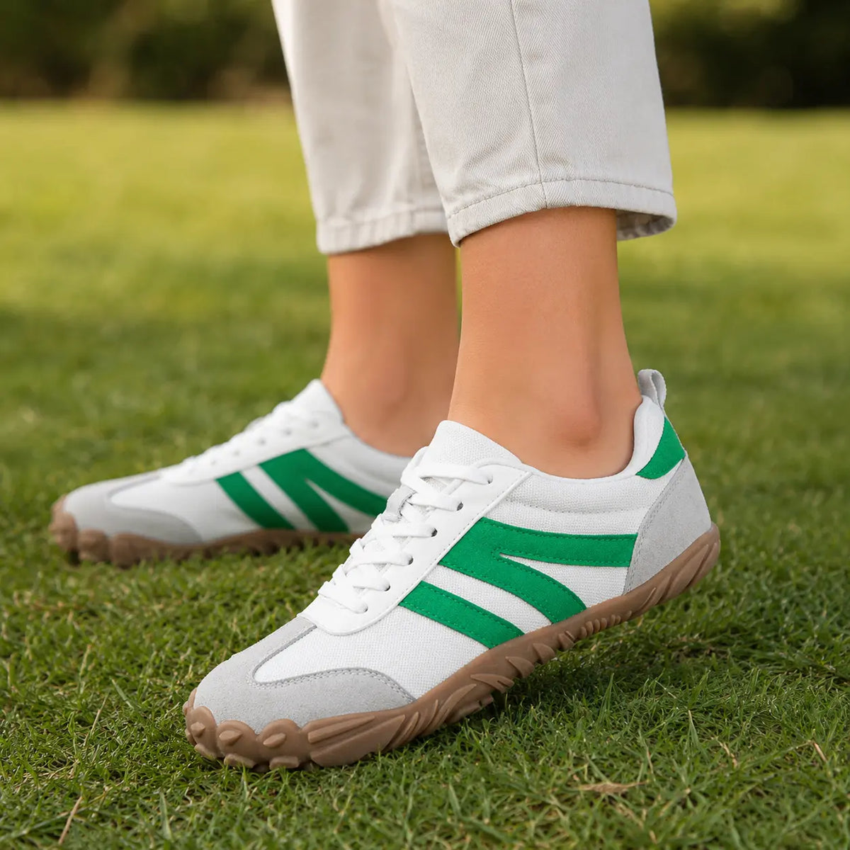 Leichte Barfuß Wanderschuhe mit weiter Passform