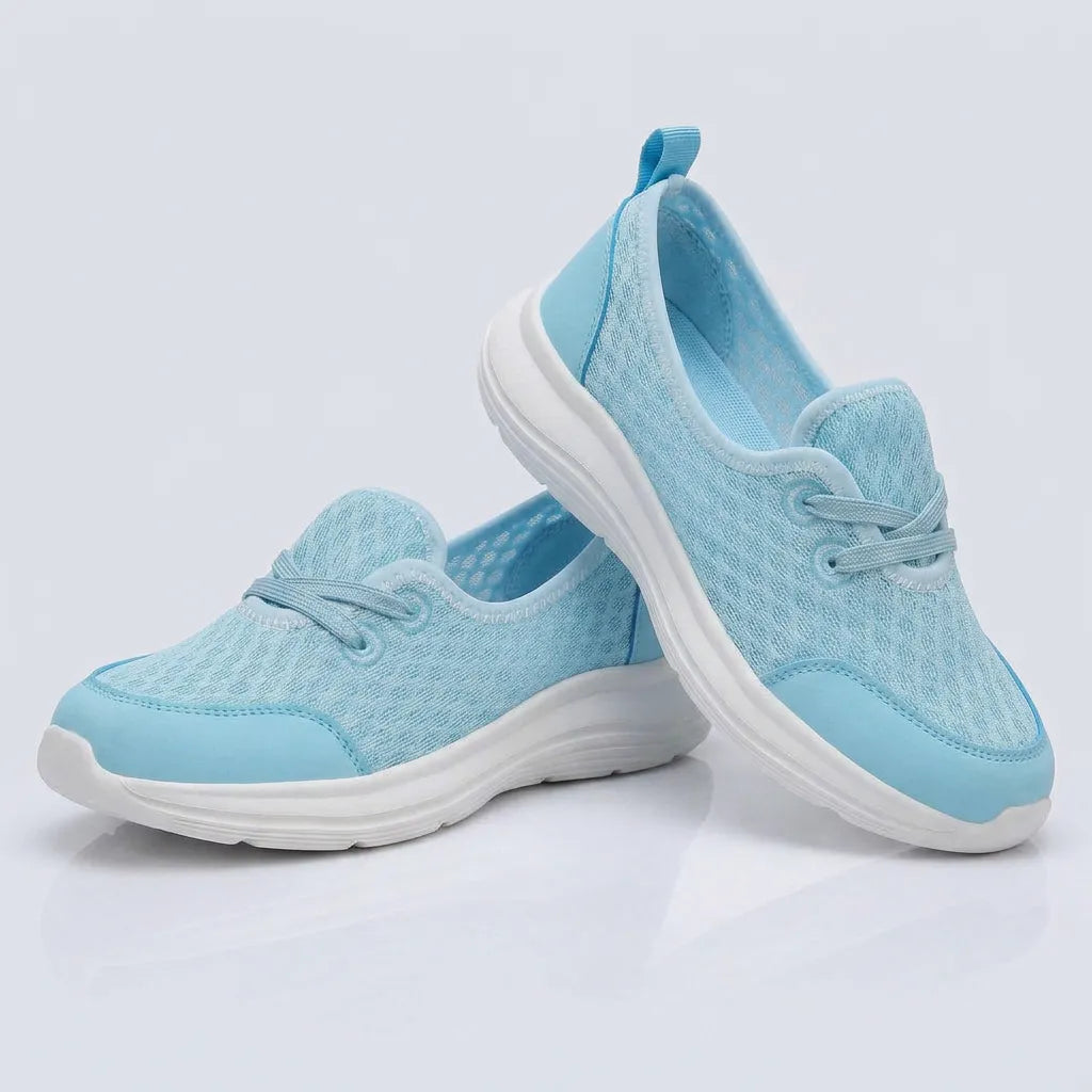 Orthopädische Damen Walkingschuhe mit gepolsterter Innensohle