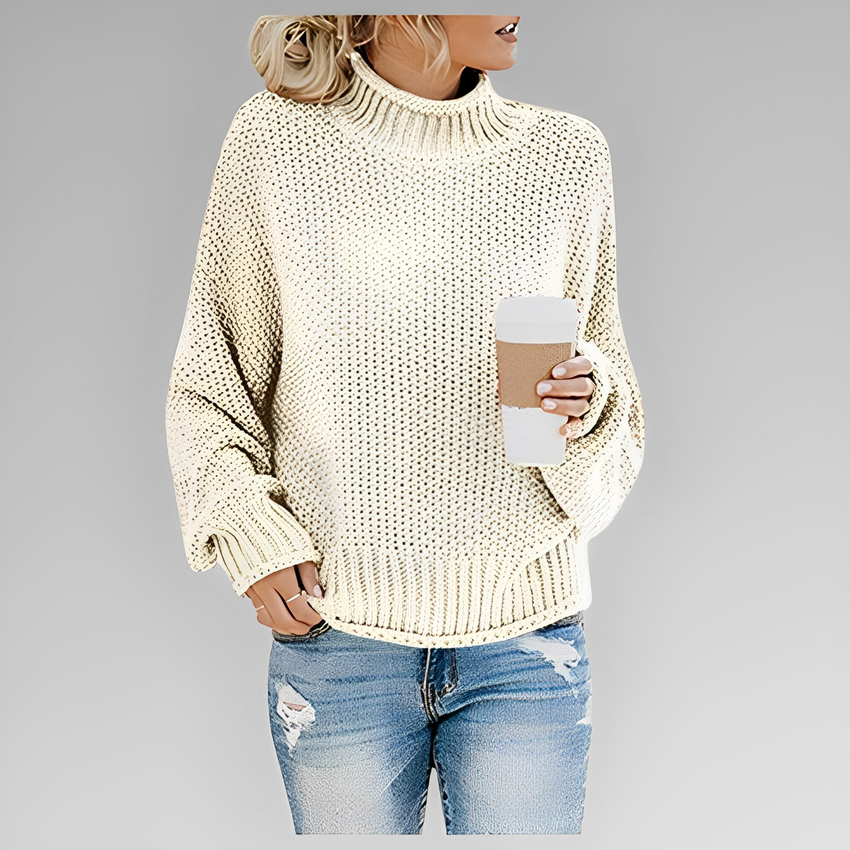 Gemütlicher Damen Winterpullover In Neun Designs